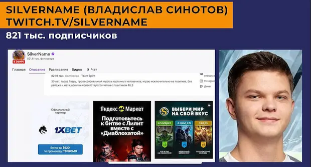 в какое казино играет Silvername?