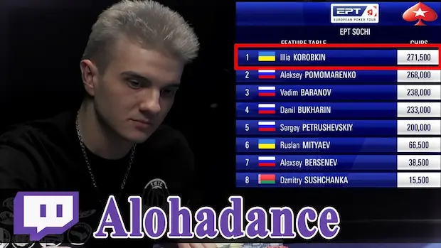 В какое казино играет Aloha Dance?